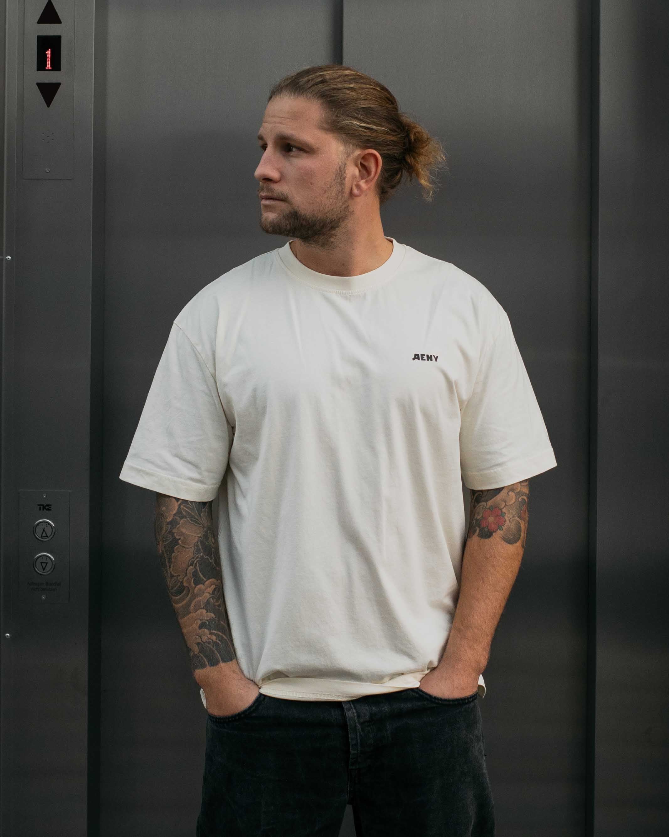 EC Relaxed T-Shirt | cannoli cream