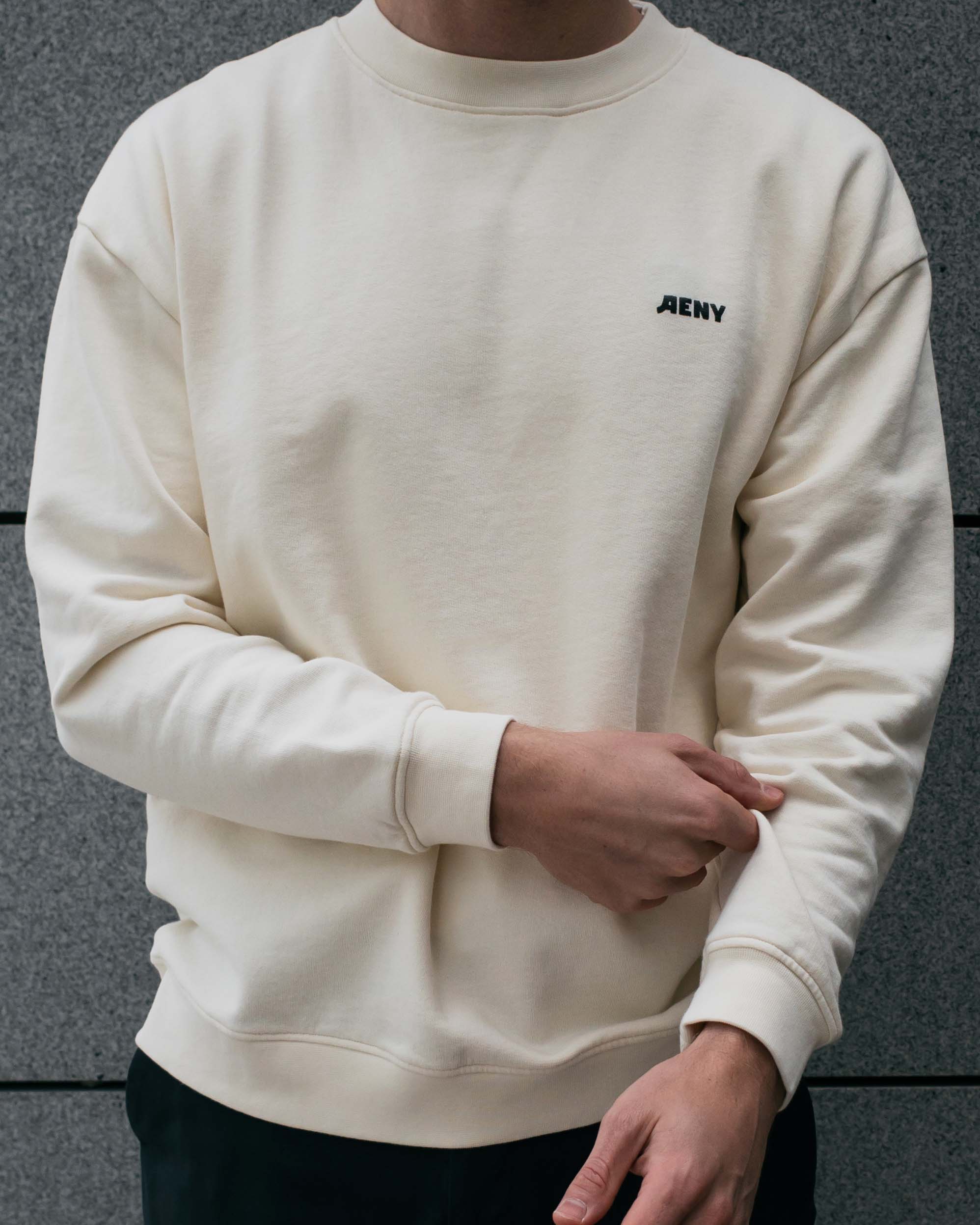 EC Oversize Sweater | cannoli cream